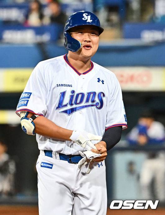 [OSEN=대구, 이석우 기자]  삼성 라이온즈 오재일 075 2023.09.22 / foto0307@osen.co.kr