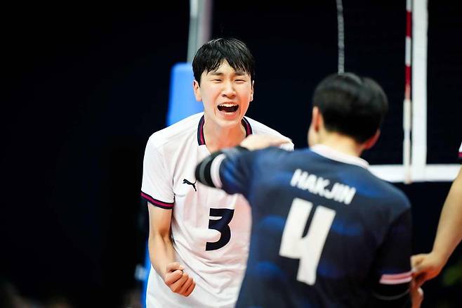 19세 이하 세계선수권에 출전한 방강호(3번)  [FIVB 홈피 캡처. 재판매 및 DB 금지]