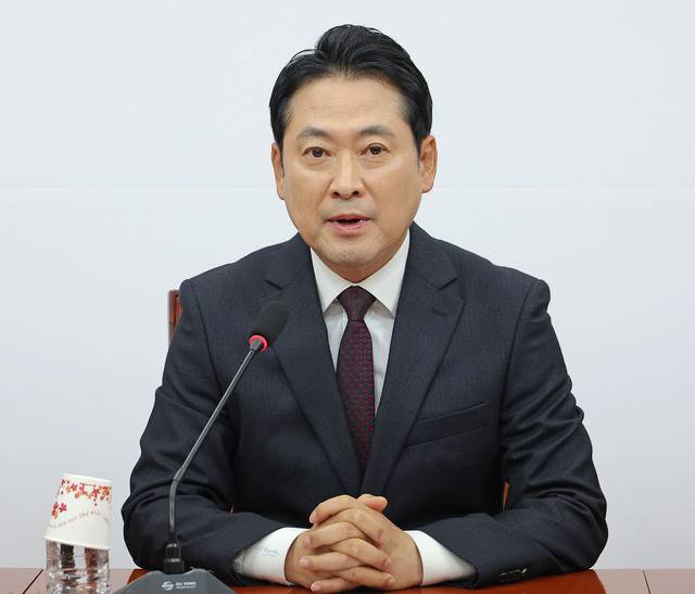 장동혁 국민의힘 대표. 연합뉴스