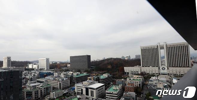 서울 서초구 법조타운의 모습. 2020.11.29/뉴스1 ⓒ News1 황기선 기자