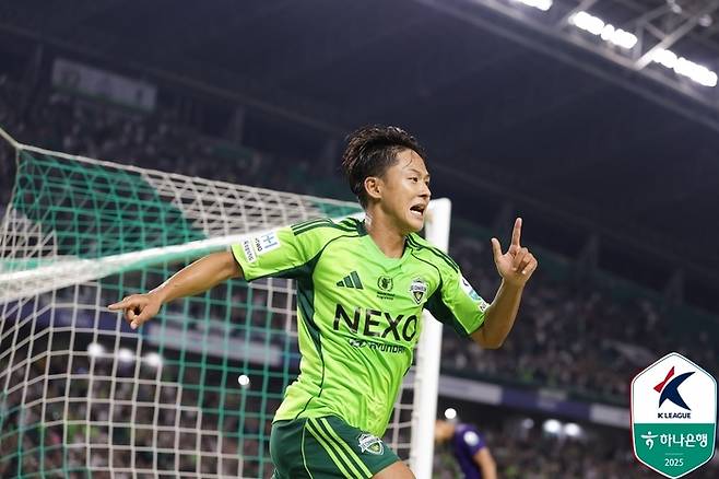 전북 이승우. 사진 | 한국프로축구연맹