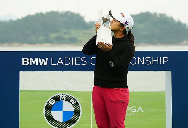 [서울=뉴시스] 김세영, 미국여자프로골프(LPGA) 투어 BMW 레이디스 챔피언십 우승. (사진=BMW 레이디스 챔피언십 대회 조직위원회 제공) *재판매 및 DB 금지