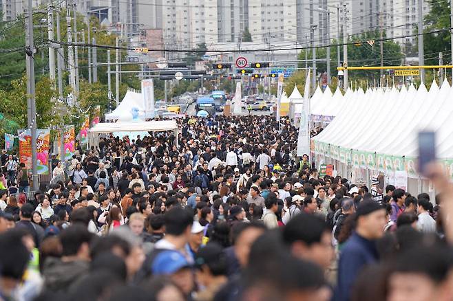 '2025 대전 빵축제' 모습. 사진제공은 대전관광공사