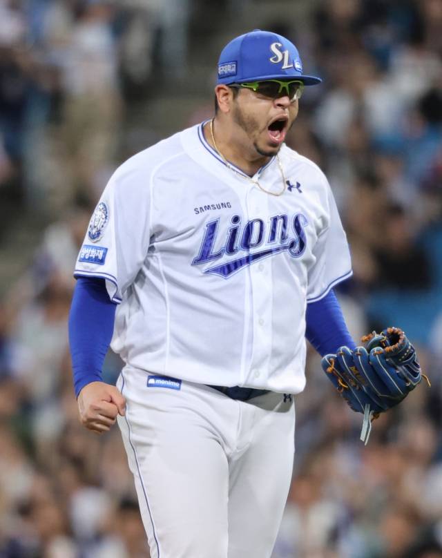 삼성 라이온즈의 에이스 아리엘 후라도. 삼성 제공