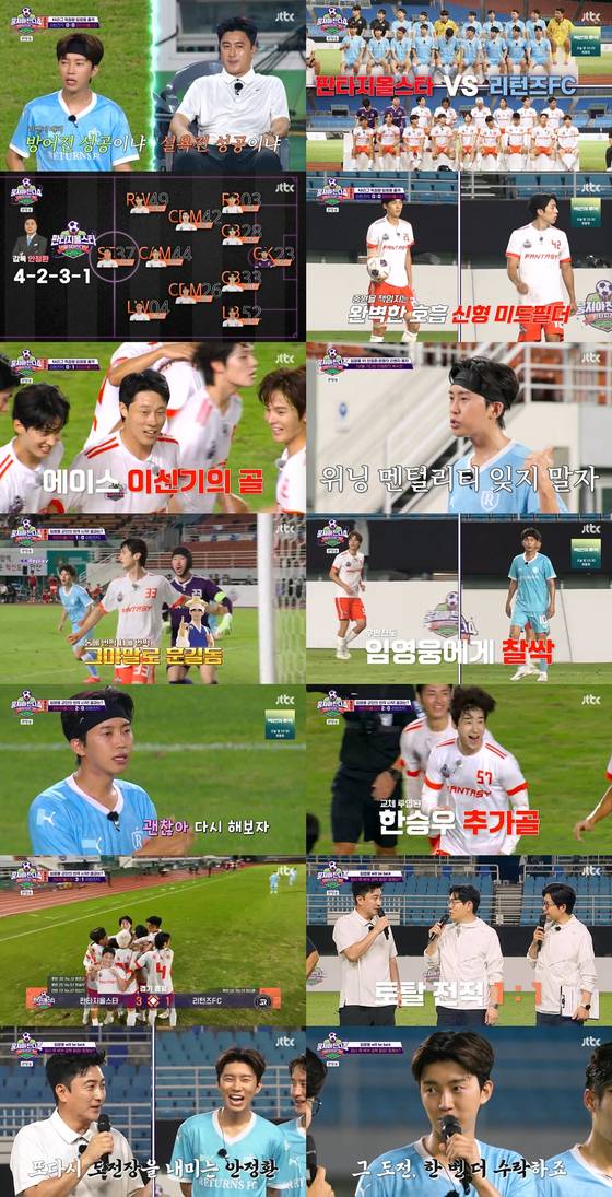 JTBC '뭉쳐야 찬다4' 방송 캡처.