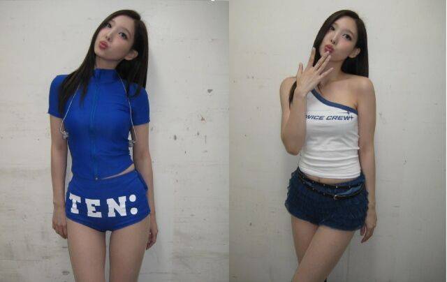 트와이스 10주년 팬미팅 백스테이지 현장에서의 나연/나연 개인SNS