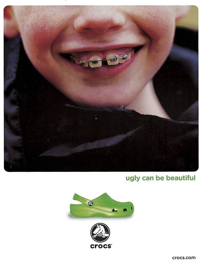 크록스 초기 캠페인 화보 [커뮤니케이션 아트(Communication Arts) 홈페이지 갈무리]