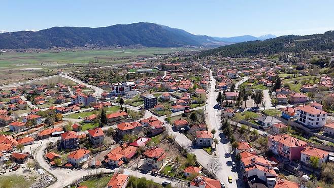 완도에서 열린 세계 총회가 국제 슬로시티로 승인한 튀르키예 차멜리 마을