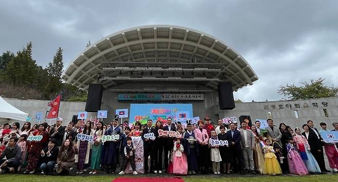 지난 10월18일 신정호 일원에서&nbsp;'제3회 지구 한 바퀴' 행사가 열렸다. ⓒ아산시 제공