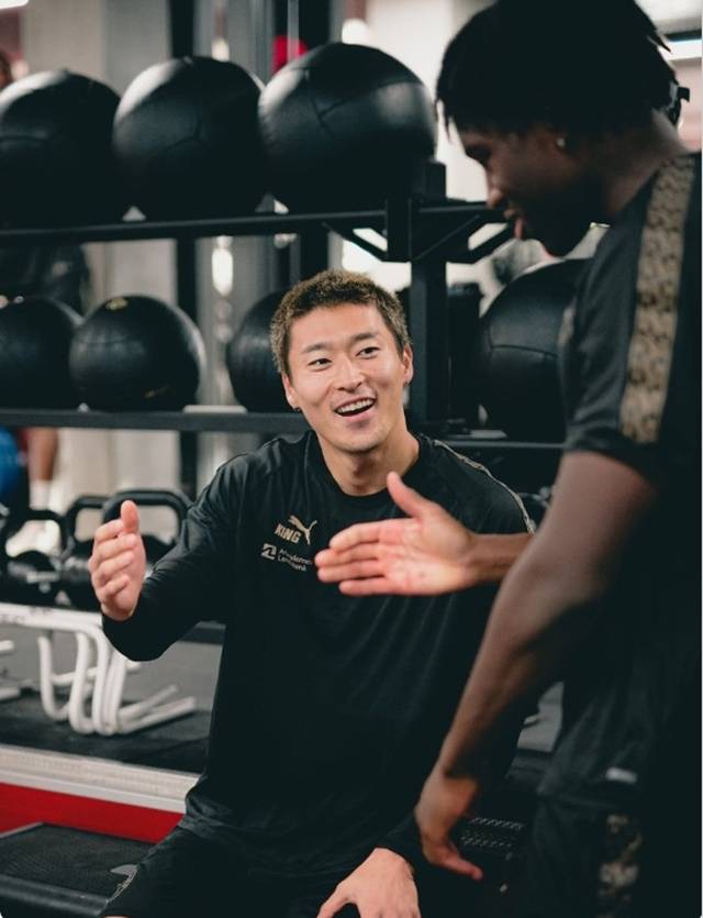 조규성(왼쪽). /사진=미트윌란 SNS