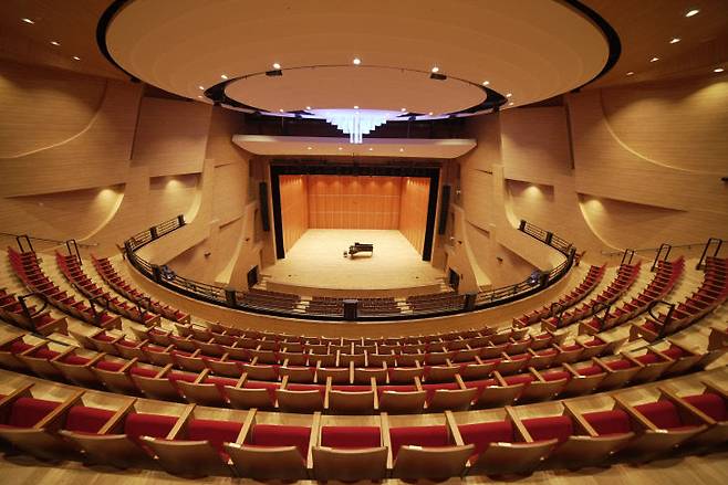 세종예술의전당 전경. 사진=세종시 제공.