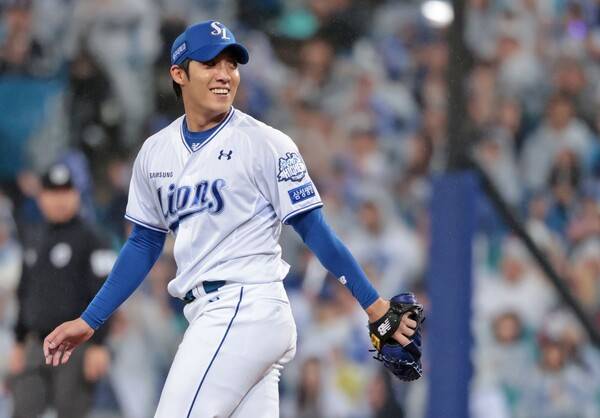 원태인은 포스트시즌 2경기에 등판해 각 106구, 105구를 던졌다. (사진=삼성)