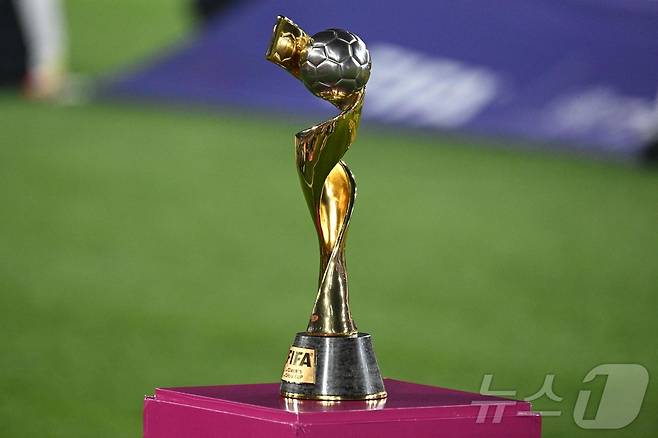 FIFA 여자 월드컵 트로피. ⓒ AFP=뉴스1