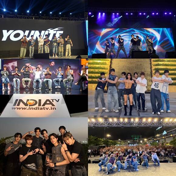 그룹 유나이트가 10일부터 15일까지 인도 뉴 델리와 뭄바이를 방문해 다양한 현지 프로모션 활동을 펼쳤다./브랜뉴뮤직