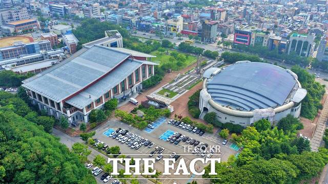전주시 시설관리공단 전경. /전주시설공단