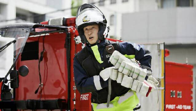 포시에스가 일본 지역 소방 본부에 이폼사인을 공급했다. (사진=일본 소방청)