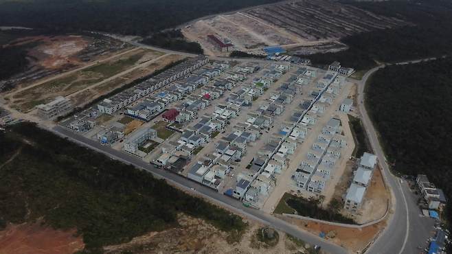 캄보디아 보코 산 인근 대규모 범죄단지