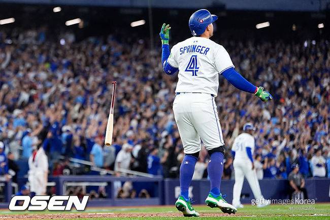 [사진] 조지 스프링어 ⓒGettyimages(무단전재 및 재배포 금지)