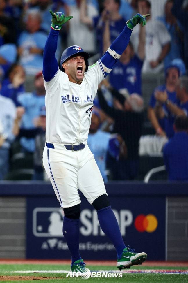 토론토의 조지 스프링어. /AFPBBNews=뉴스1