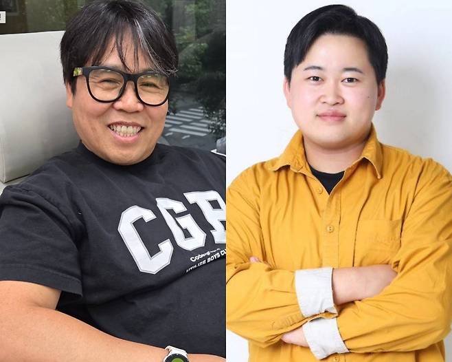 배우 정은표(왼쪽), 정은표 아들 정지웅 /사진=정은표 SNS