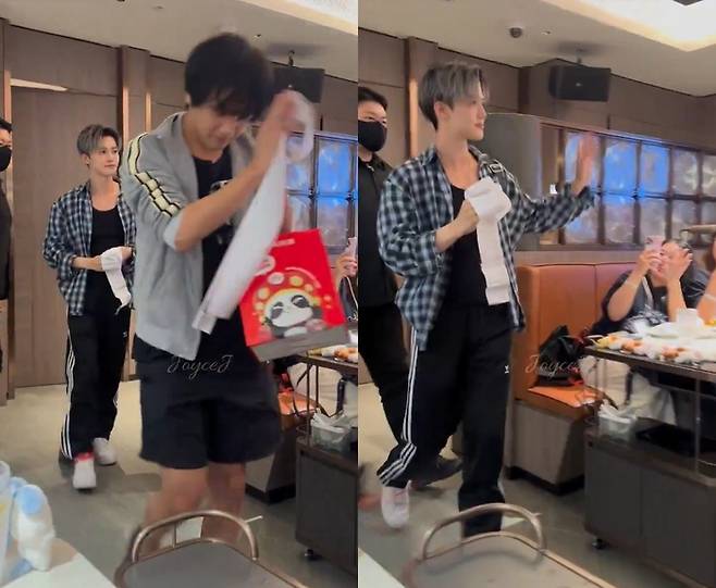 NCT 드림 멤버 해찬, 재민, 런쥔이 팬들을 위한 플렉스를 했다. 사진| SNS