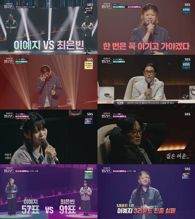 ‘우리들의 발라드’. 사진 I SBS ‘우리들의 발라드’ 방송 캡처