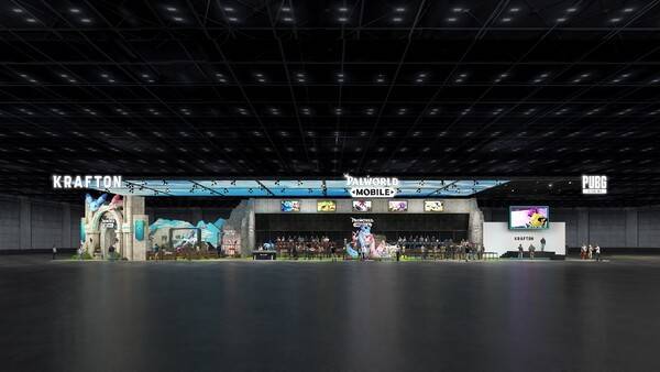 11월 13일부터 16일까지 크래프톤(대표 김창한)이 부산 벡스코에서 열리는 국제 게임 전시회 '지스타(G-STAR)'에 9년 연속 참가한다. (크래프톤 지스타 2025 부스 조감도). /사진=크래프톤