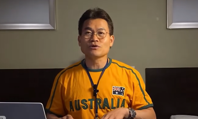 전 한국사 강사이자 유튜버 전한길씨. 유튜브 전한길뉴스 캡처