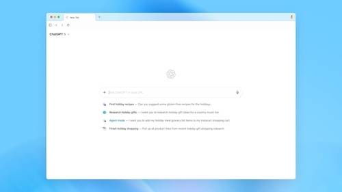 오픈AI가 공개한 웹브라우저 검색창. 오픈AI 제공 연합뉴스