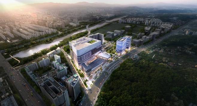 서울 강남구 수서동에 조성되는 '수서역 복합환승센터' 조감도