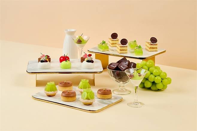 샤인머스캣 디저트 뷔페 / 사진=롯데호텔 서울