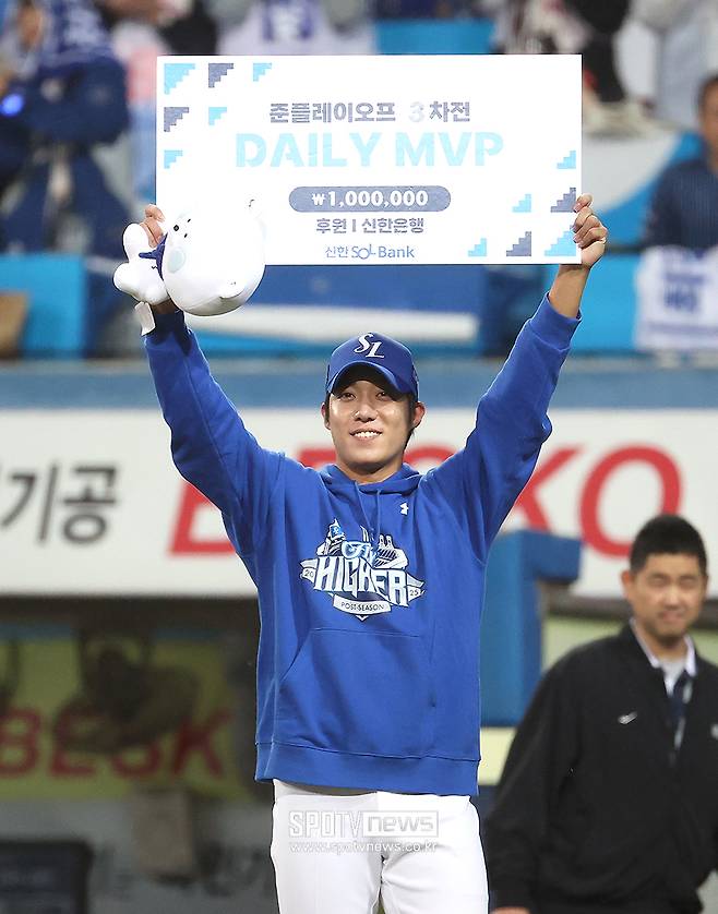 ▲ 원태인 ⓒ곽혜미 기자