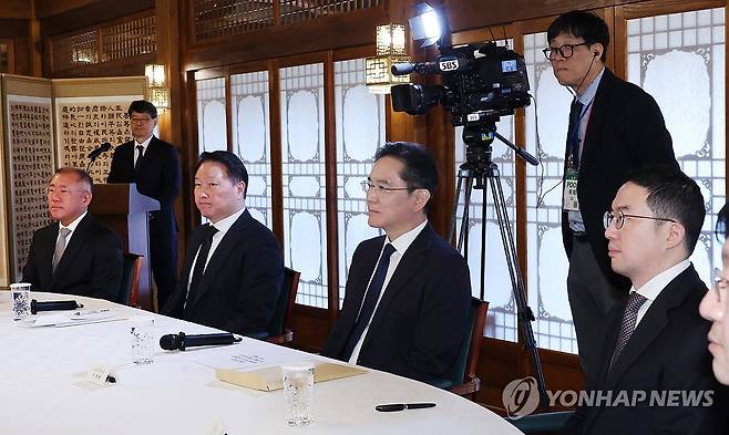 대기업 총수들 [연합뉴스 자료사진]