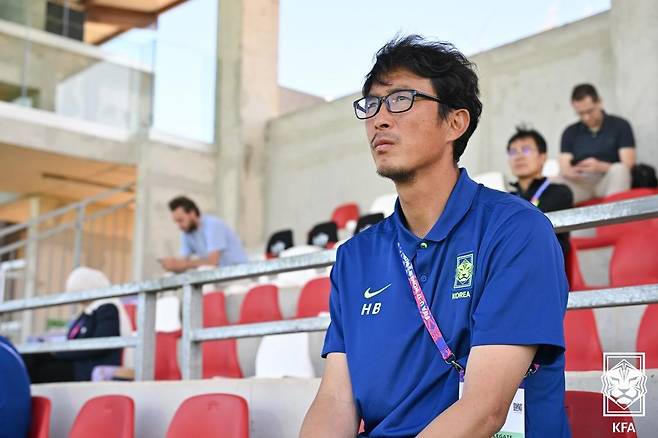 고현복 한국 17세 이하 여자 대표팀 감독. (대한축구협회 제공)
