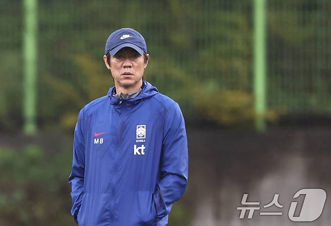 한국 축구 국가대표팀 홍명보 감독/뉴스1 ⓒ News1 김민지 기자