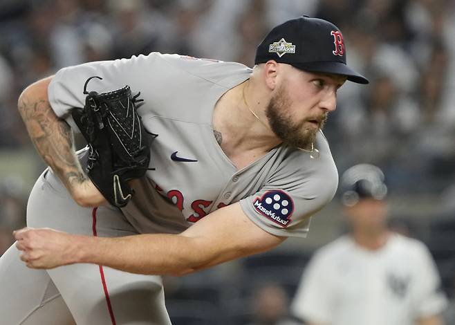 보스턴 레드삭스 개럿 크로셰. UPI연합뉴스