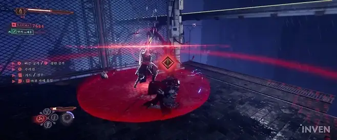 ▲ 무기의 특징이기도 하지만 야쿠모의 경우 끊임없이 몰아붙인다는 인상이다