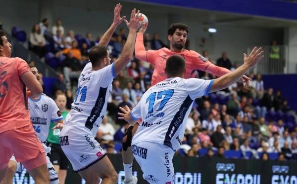 사진 2025/26 EHF 남자 유러피언리그 포르투와 크리엔스-루체른 경기 모습, 사진 출처=유럽핸드볼연맹