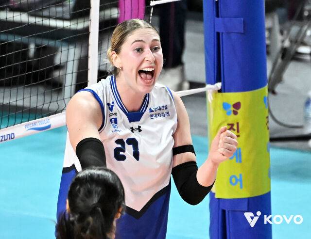 현대건설의 새 외국인 선수 카리./KOVO