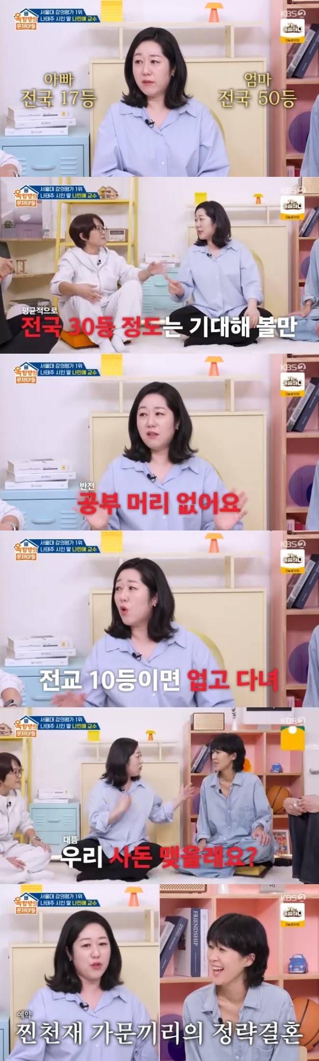 사진=KBS 2TV ‘옥탑방의 문제아들’ 캡처