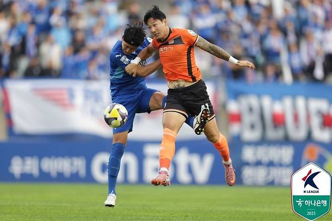 [서울=뉴시스] 프로축구 K리그2 화성FC의 김병오. (사진=한국프로축구연맹 제공) *재판매 및 DB 금지