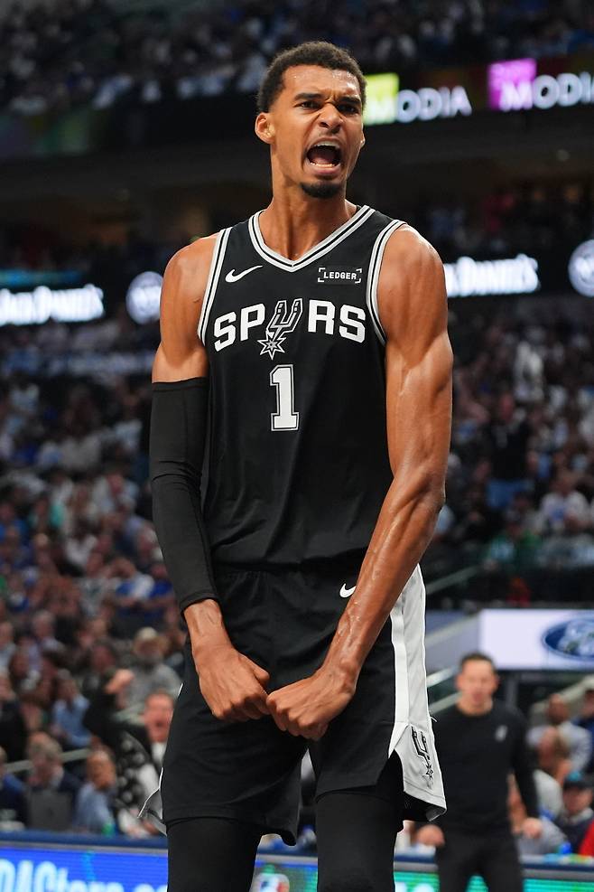 빅터 웸반야마.   댈러스 | AP연합뉴스