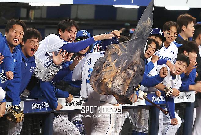 ▲ 지난해 한국시리즈 우승 문턱에서 좌절한 삼성은 그 경험을 바탕 삼아 올해 더 끈질긴 팀으로 변모했다 ⓒ곽혜미 기자