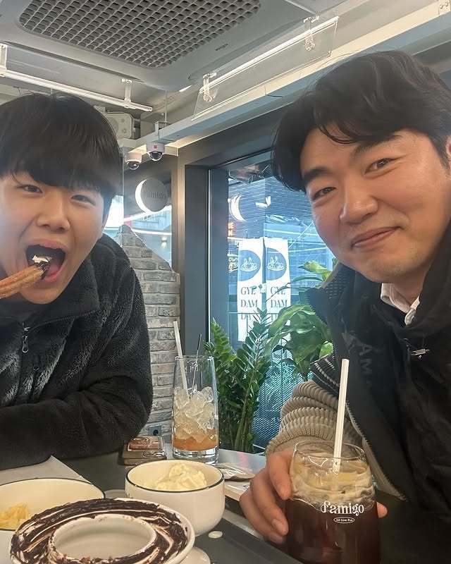 ▲ 이준수(왼쪽), 이종혁. 출처| 이준혁 인스타그램