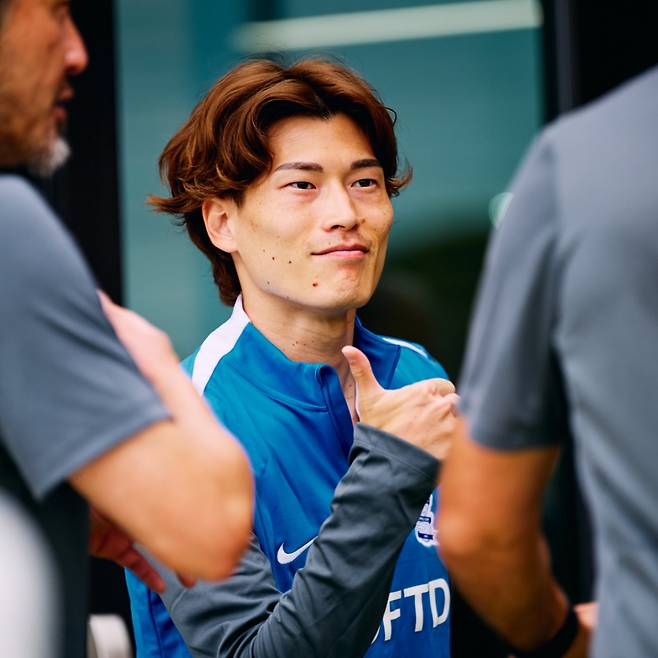 후루하시 고교. /사진=버밍엄 시티 공식 사회관계망서비스(SNS)