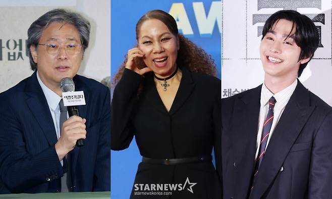 박찬욱 감독, 인순이, 안효섭 / 사진=스타뉴스