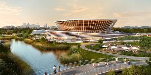 2027년 완공 예정인 전주체육관 조감도 [전주시 제공. 재판매 및 DB 금지]