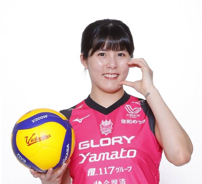 일본 SV리그 히메지 구단에서 뛰는 이재영 [빅토리나 히메지 구단 홈페이지 캡처. 재판매 및 DB 금지]