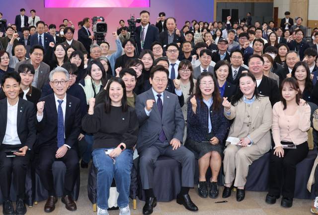 이재명 대통령이 24일 대구 엑스코에서 열린