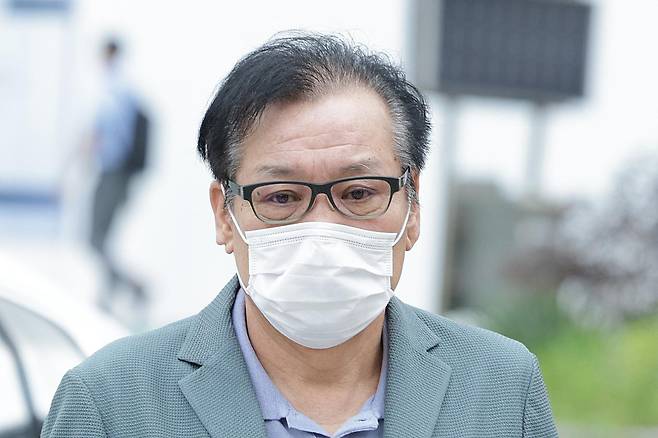 김건희 여사와 친분을 이용해 각종 청탁을 받은 의혹이 제기된 건진법사 전성배 씨. 2025.8.21 뉴스1